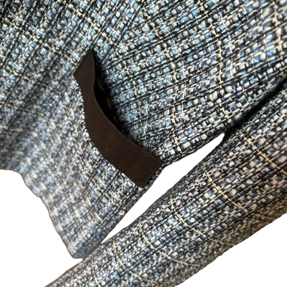 Ricki's Blazer/Jacket/Coat Open Front Weave Stitching Cropped-ish Size Small - Picture 7 of 10